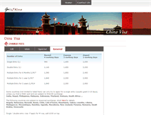 Tablet Screenshot of gotochina.com.hk